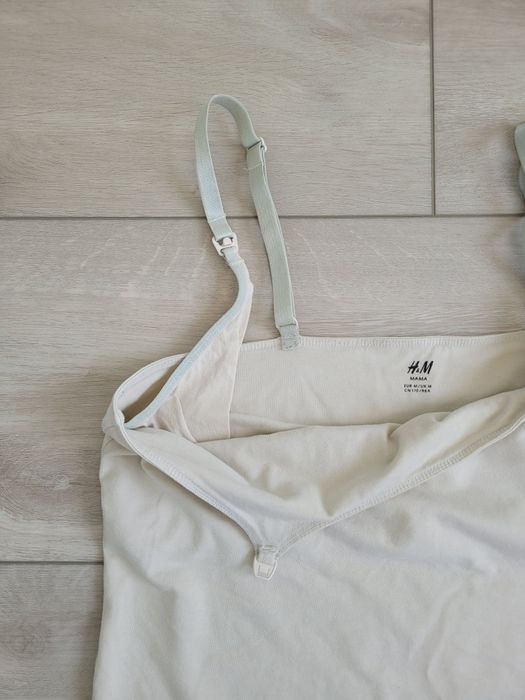 Bluzka bluzeczka koszulka ciążowa do karmienia H&M MAMA rozm. M