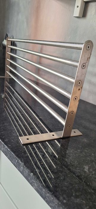 2 Prateleiras de cozinha em Aço. Design Moderno