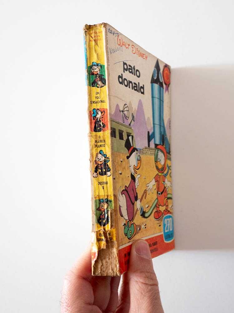 Livro antigo Walt Disney - Pato Donald - 1970