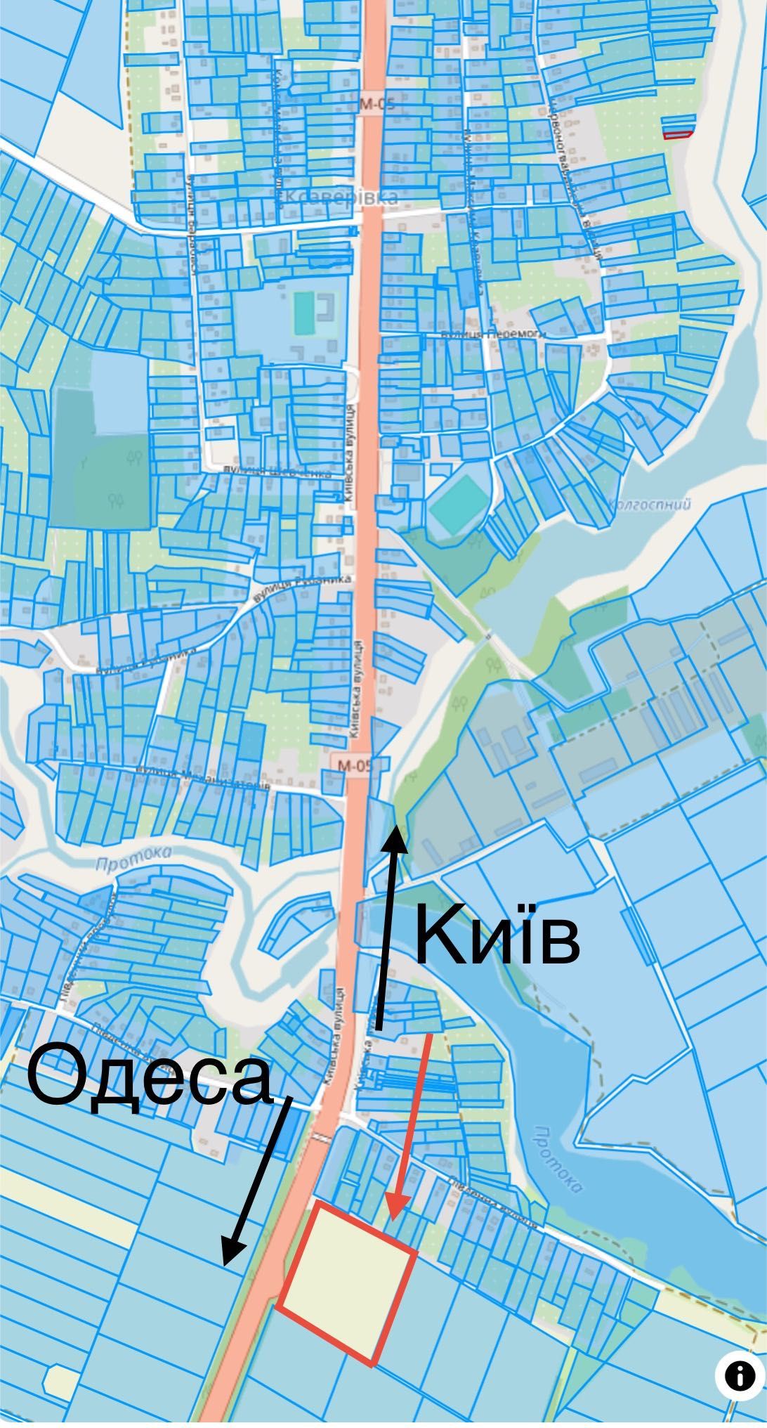 Продаж ФАСАДНОЇ ділянки, 11.02, Ксаверівка, Одеська траса