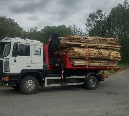 Drzewo opałowe świerkowe suche cięte na dowolną długość 250 zł -1m