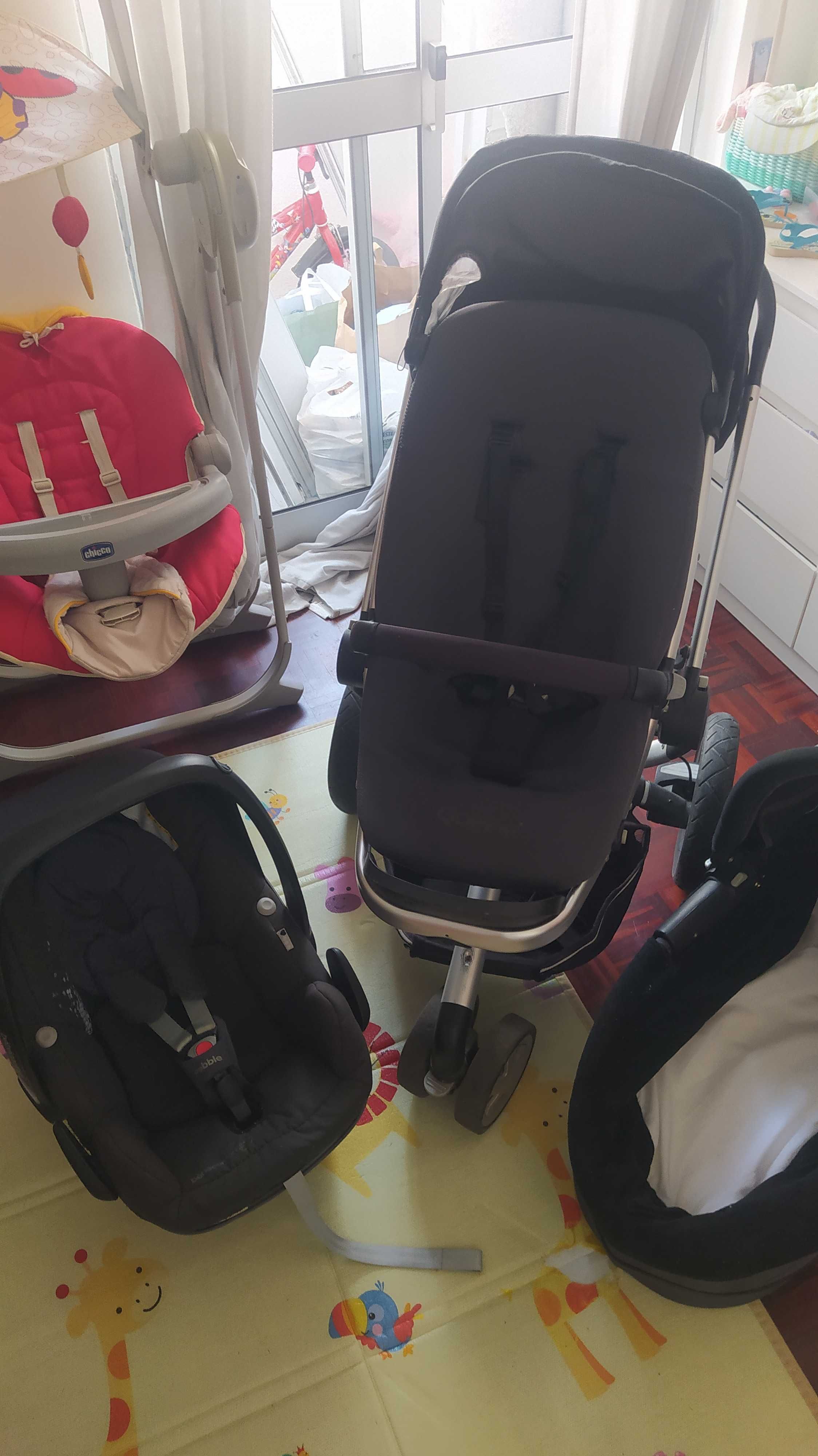 Carrinho trio quinny