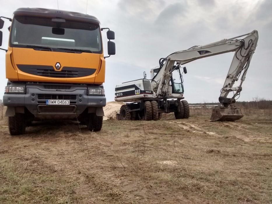 Żwir Pulpa Piasek 02 Czarnoziem Kruszywo Ziemia Czyżew Roboty ziemne