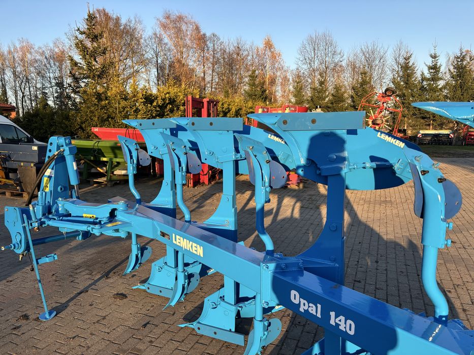 Pług 3+1 Lemken Opal 140 przedplużki kółko 4 skibowy obrotowy Lekki