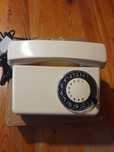 Telefon kolekcjonerski PRL tulipan