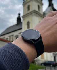 Чорний. Чоловічий металевий смарт годинник Smart Watch KUMI GW16T