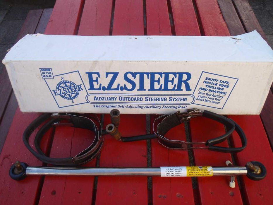 Polaczenie silnika ratunkowego z glownym - silniki zaburtowe E.Z.STEER