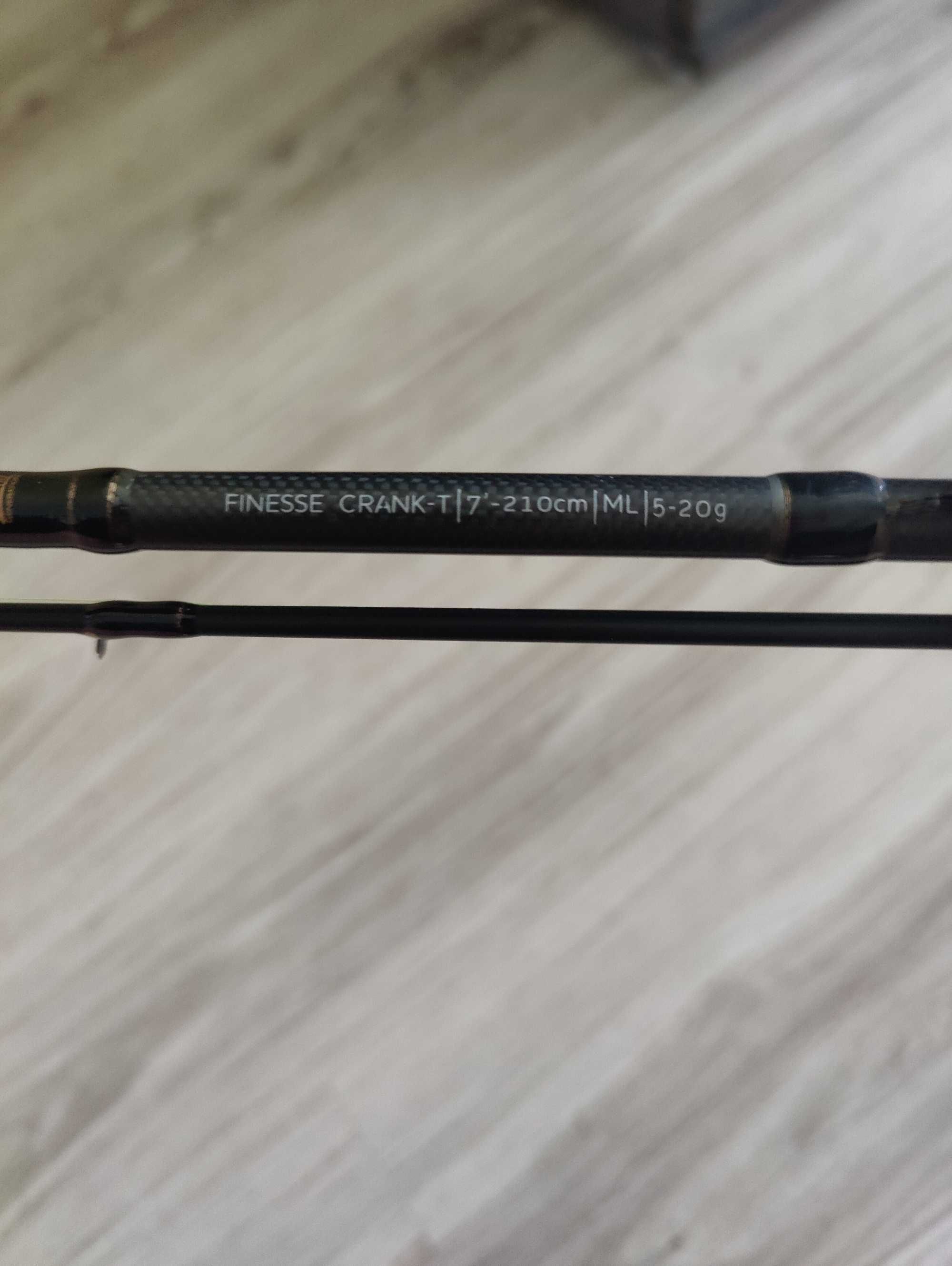 Wędka WESTIN W3 Finesse 5-20gr + multiplikator Abu Garcia MAX X