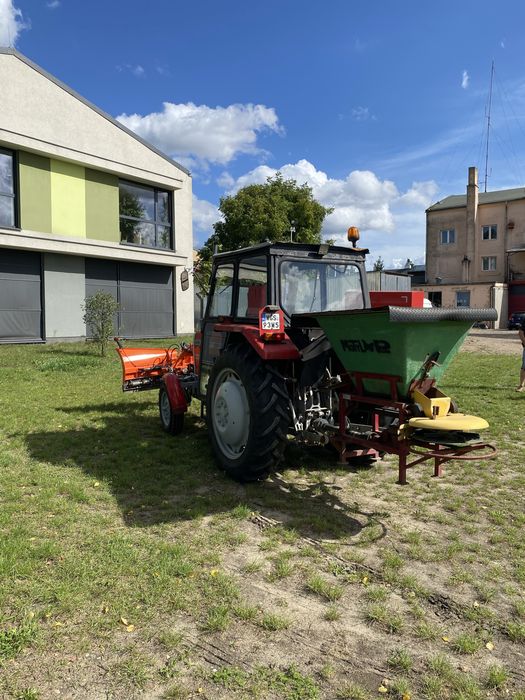 Massey Ferguson 255 z TUZ + pług i siewka