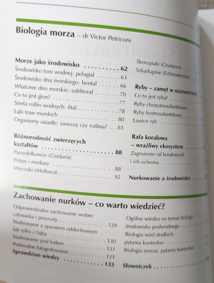 Podwodny świat roślin i zwierząt Petriconi,Wieland