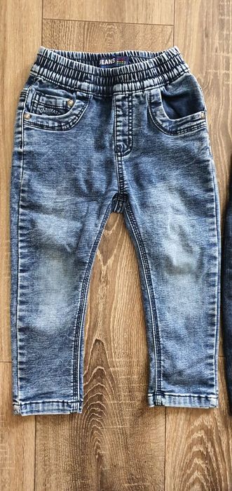 Spodnie jeans 86 92 dla chłopca