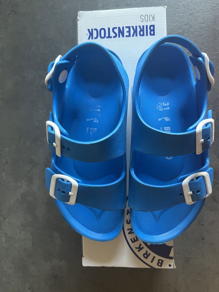 Birkenstock Milano EVA blue niebieskie 31