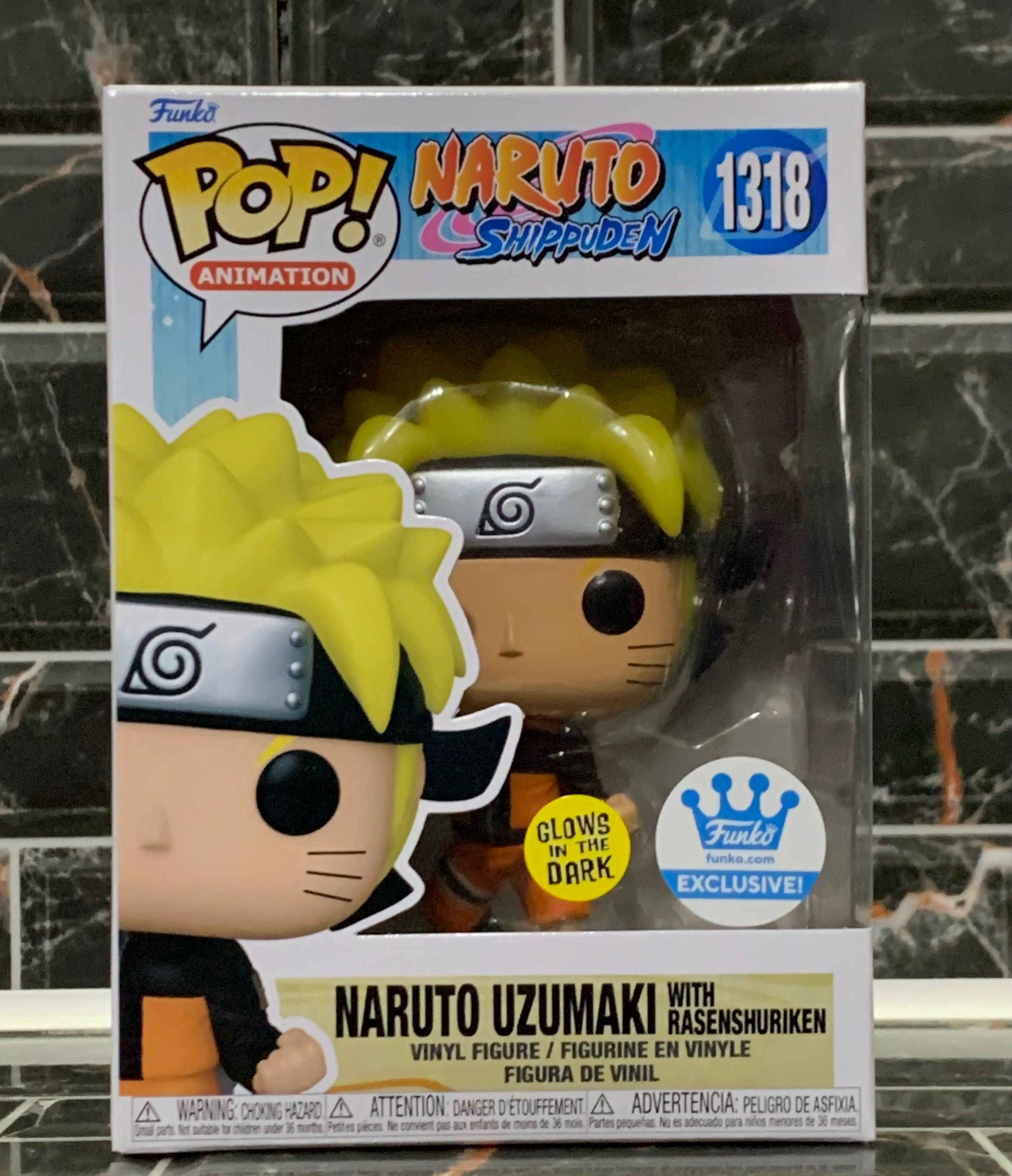 Funko Pop! Naruto with Rasenshuriken Glow 1318 Exclusive Funko