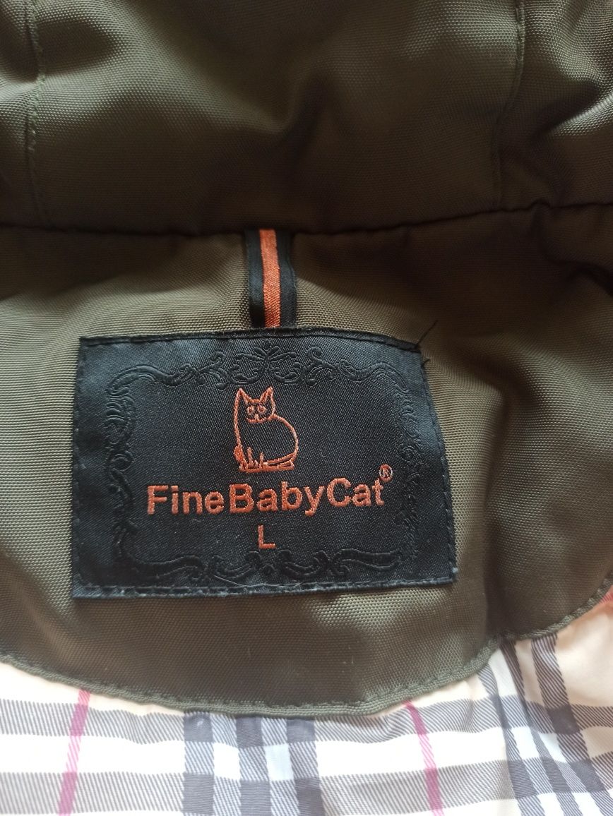 Куртка - Fine Baby Cat. Парка. Пуховик с мехом енота