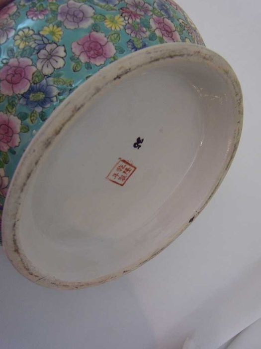 Centro de mesa de louça chinesa