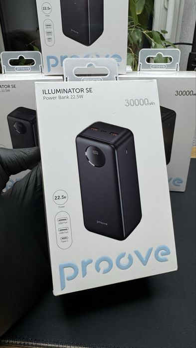 Якісний павер 30000 mAh 22.5w для Айфон павербанк powerbank Proove