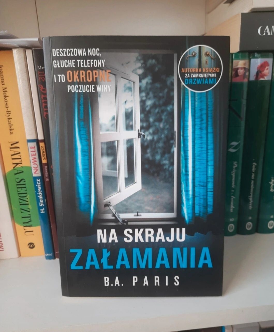 Na skraju załamania, B. A. Paris