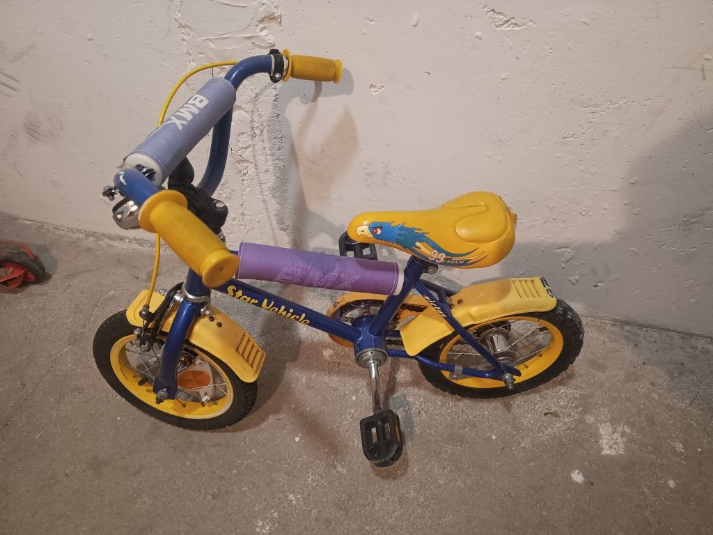 Rower dziecięcy BMX plus kask