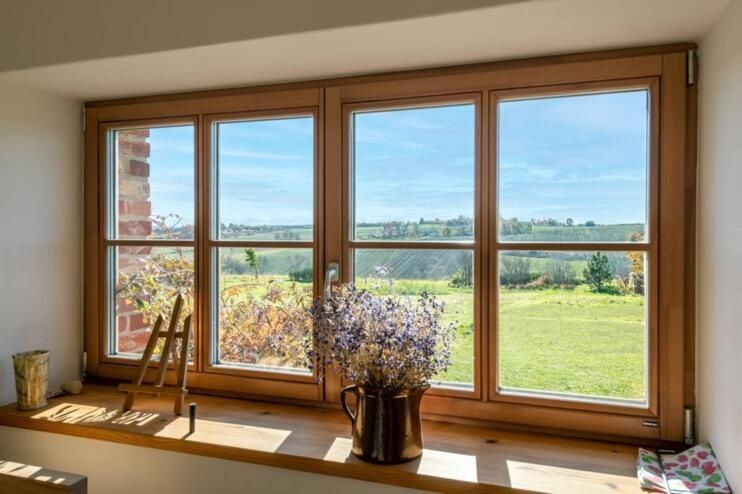 Mycie okien na święta