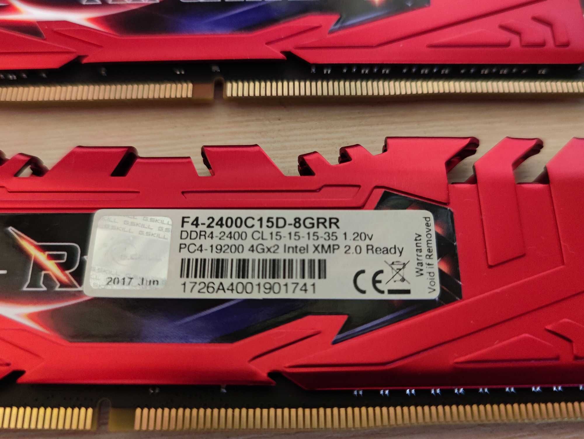 Оперативная память G.Skill Ripjaws F4-2400C15D-8GRR (Kit 2x4GB)