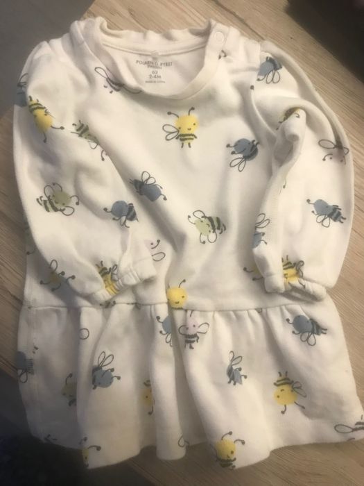 Sukienka pszczółki Polarn O. Pyret