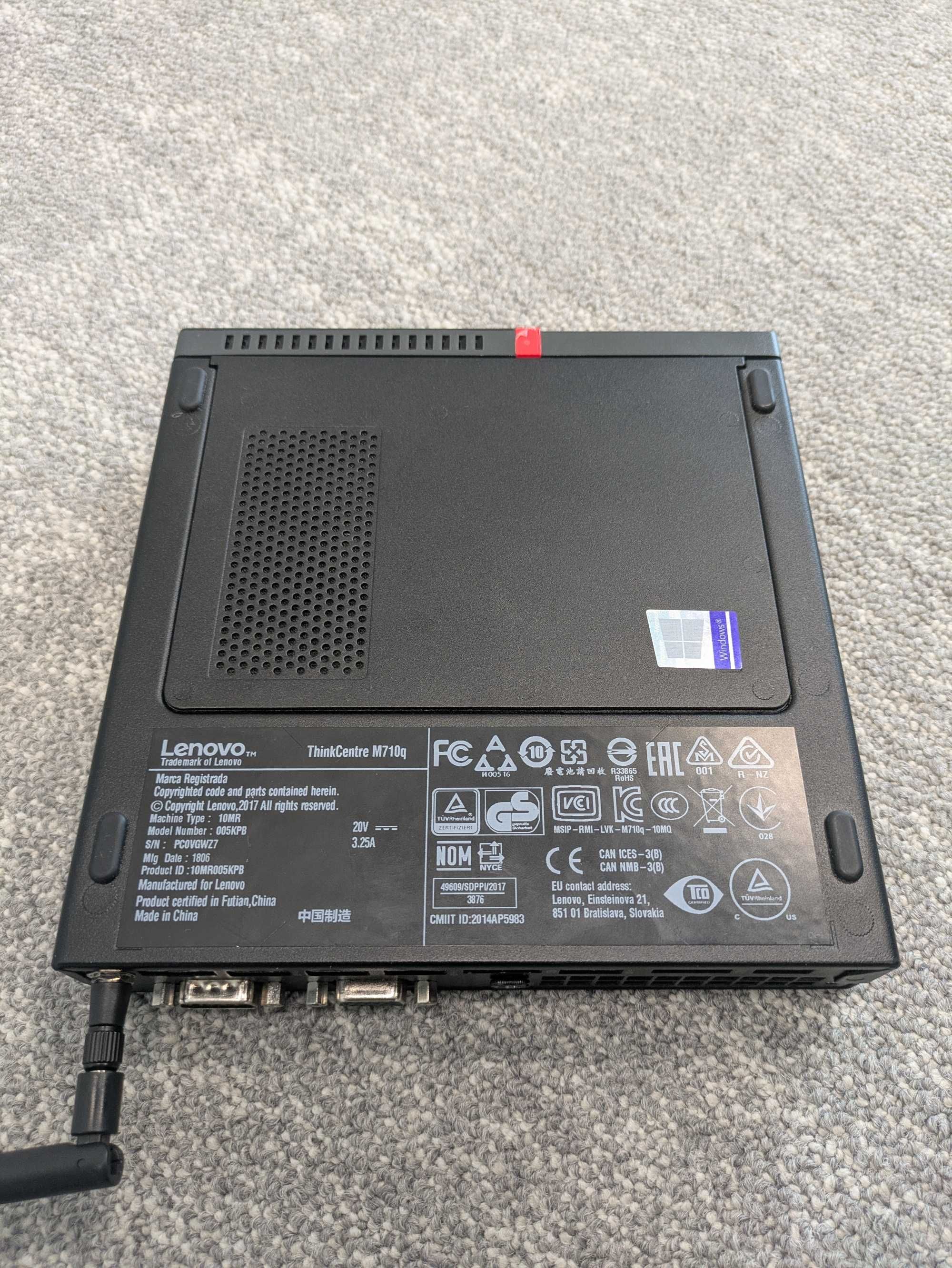 3Komputer Lenovo ThinkCentre M710q, 8GB DDR4, 128GB SSD, Intel core i3