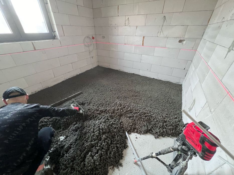 Styrobeton w worku gotowy styrobeton workowany granulat wylewki