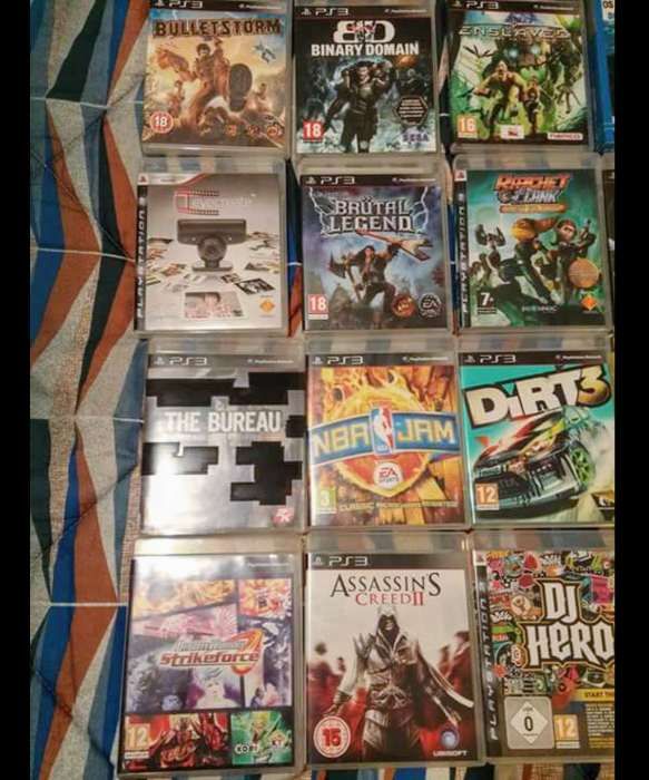 Jogos PS3, PSP, Playstation Vita, filmes UMD - vendo/troco em separado