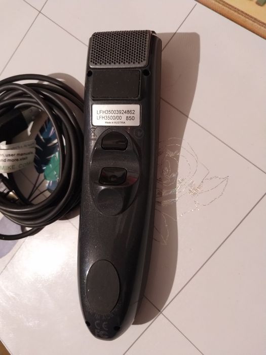 Philips dyktafon mikrofon SpeechMike