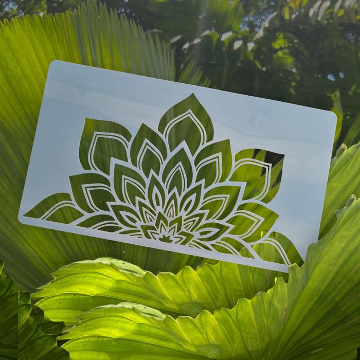 Szablon Mandala (wzór 40x70cm szablon 20x35cm ) malarski, DIY - Nowy