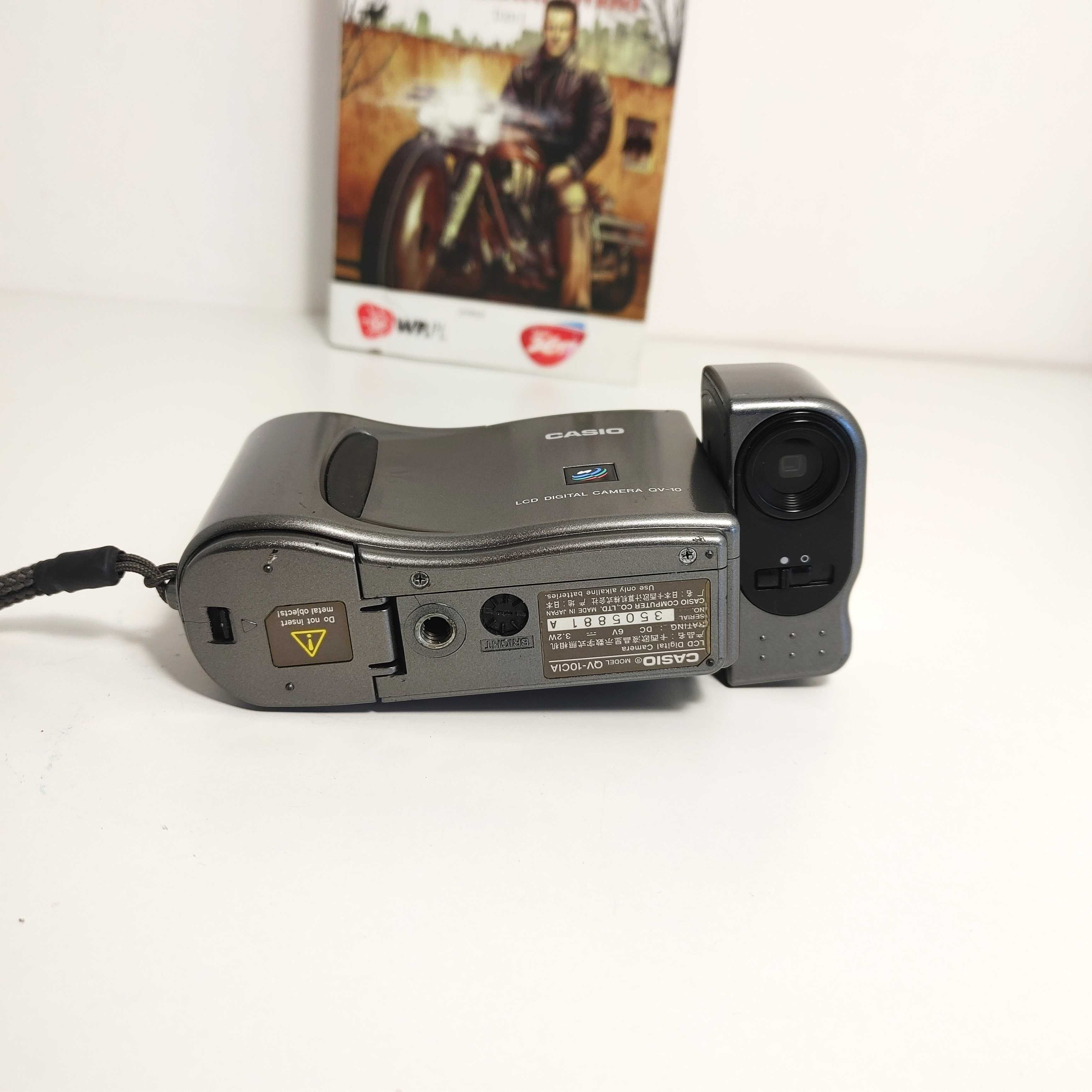 Pierwszy na świecie Cyfrowy aparat fotograficzny z LCD CASIO QV-10cia