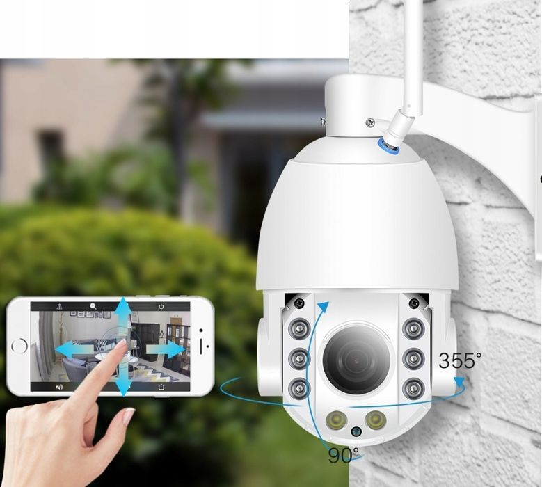 Kamera Obrotowa Zewnętrzna IP Wifi 30X Zoom Sony FULL HD
