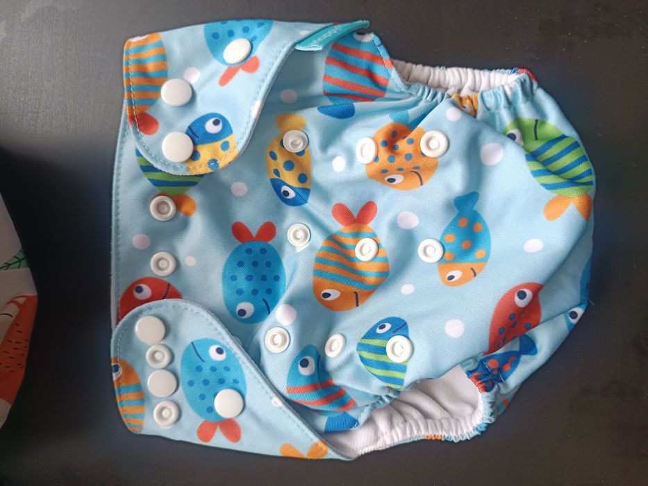 FRALDA DE PANO reutilizável + absorvente