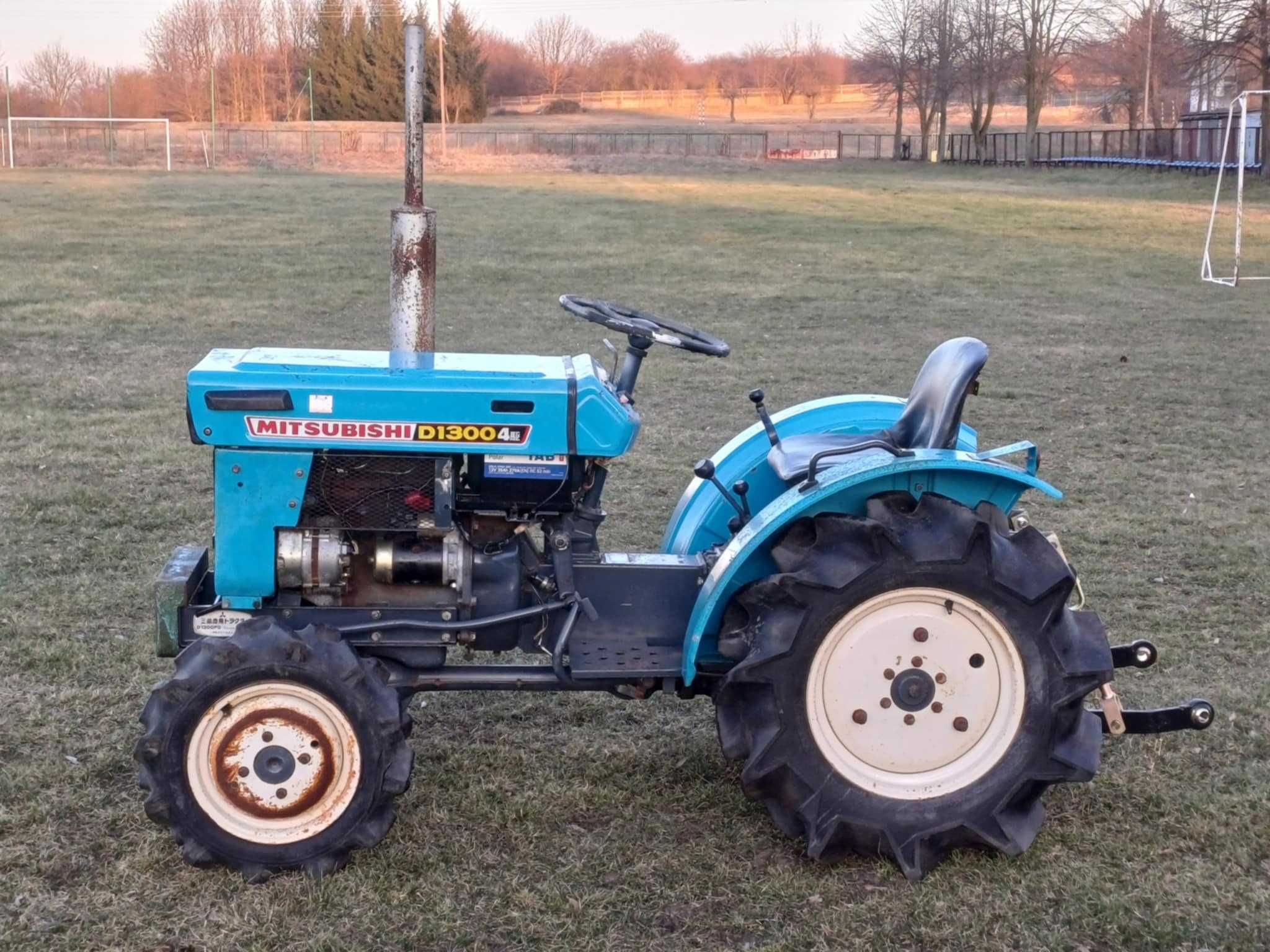 Traktor traktorek ogrodowy Mitsubisi D1300