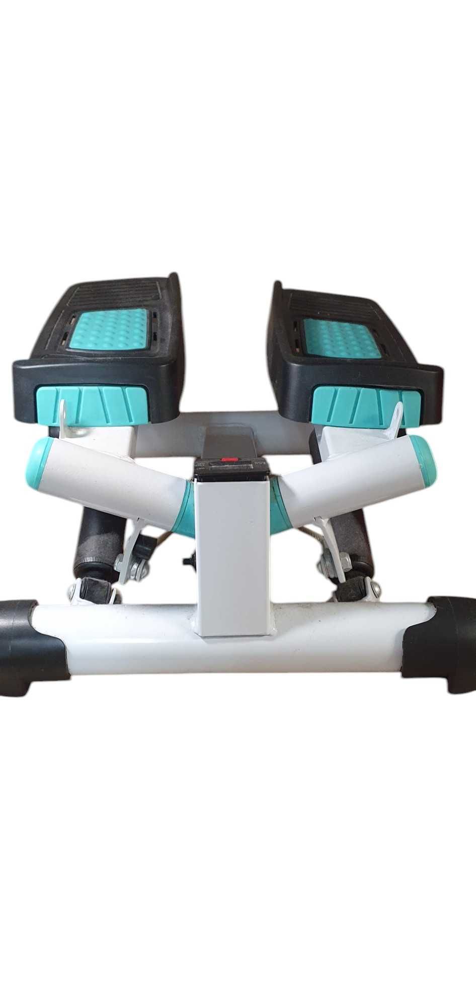 Stepper skrętny z linkami Rebel RBA-3226 + kółko do ćwiczeń brzucha