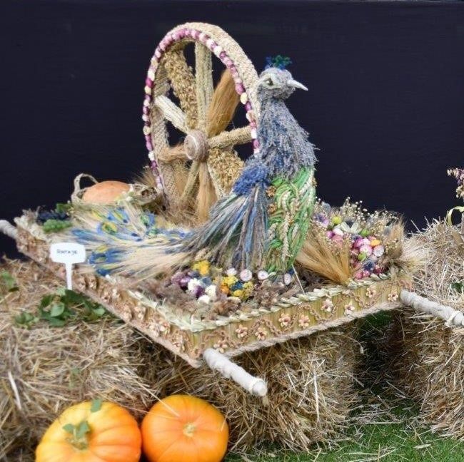 Wieniec dożynkowy ręcznie wykonany