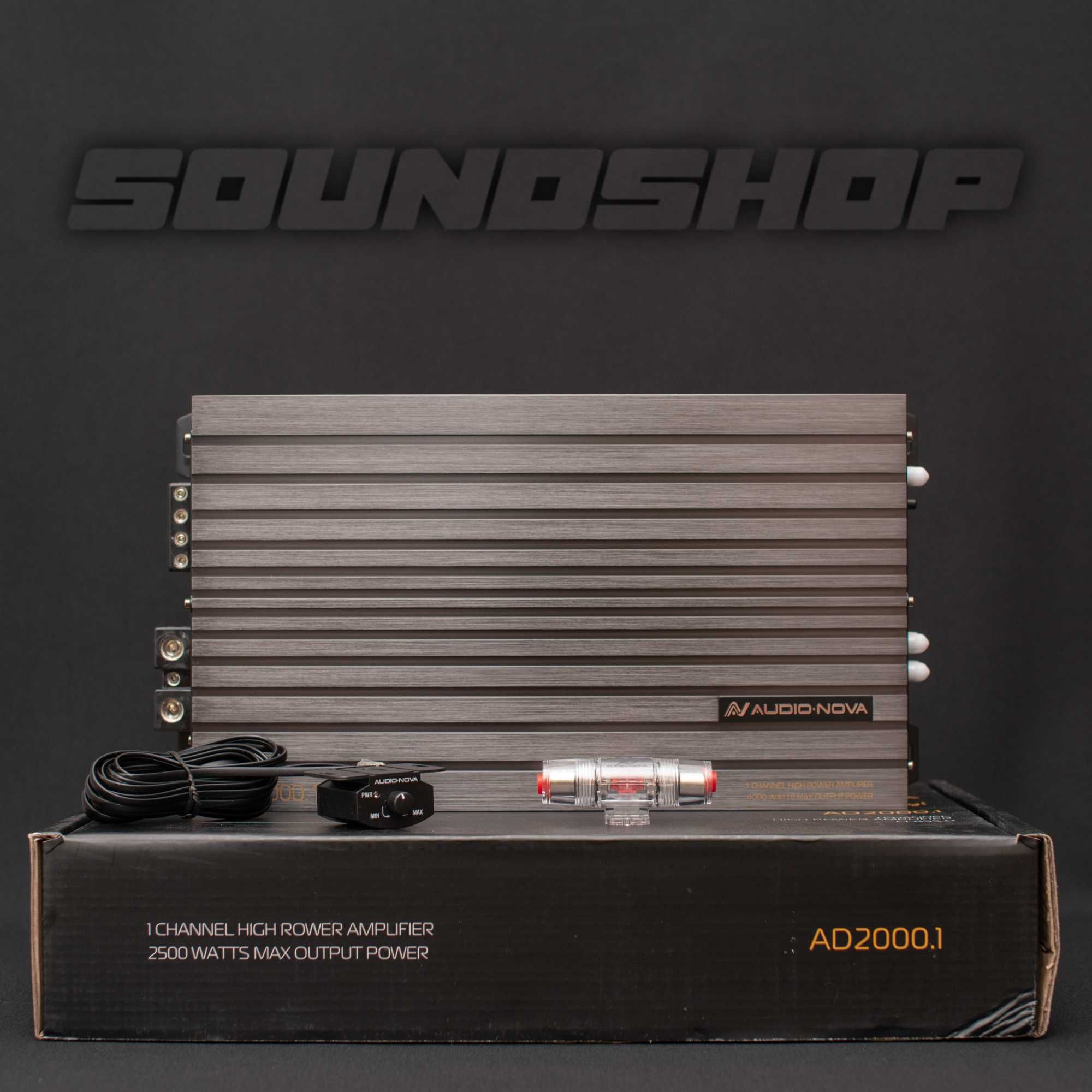 Black Friday!!! Wzmacniacz Audionova AD2000.1 (2200W RMS 1 Om)