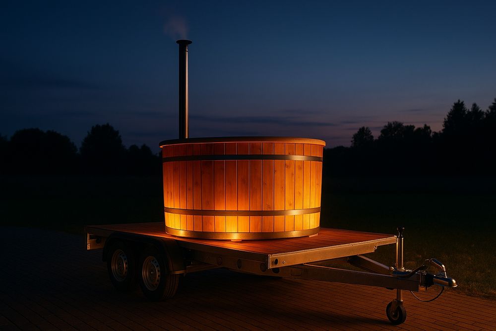 Mobilna sauna i balia na wynajem (województwo pomorskie)