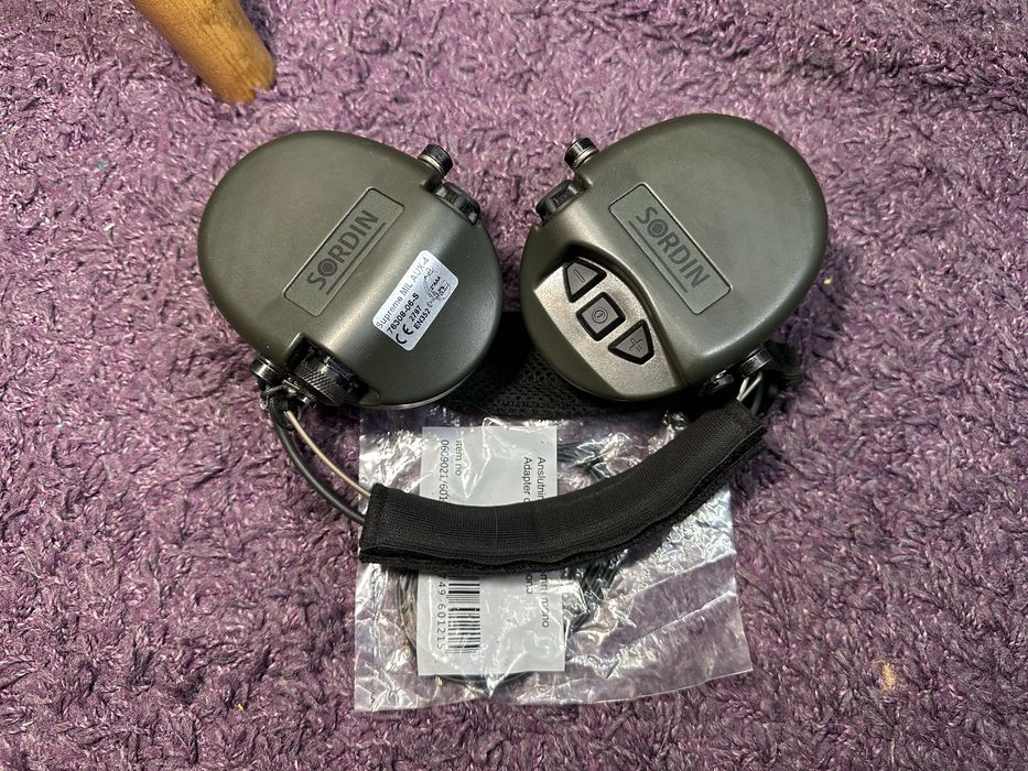 Активні навушники Sordin Supreme Mil AUX3 headband, Mil Aux4 neckband