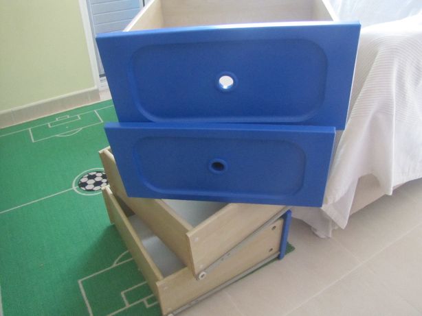 Gavetas Ikea (Azul)