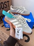Кроссовки Adidas Spezial light brown женские серые адидас оригинал