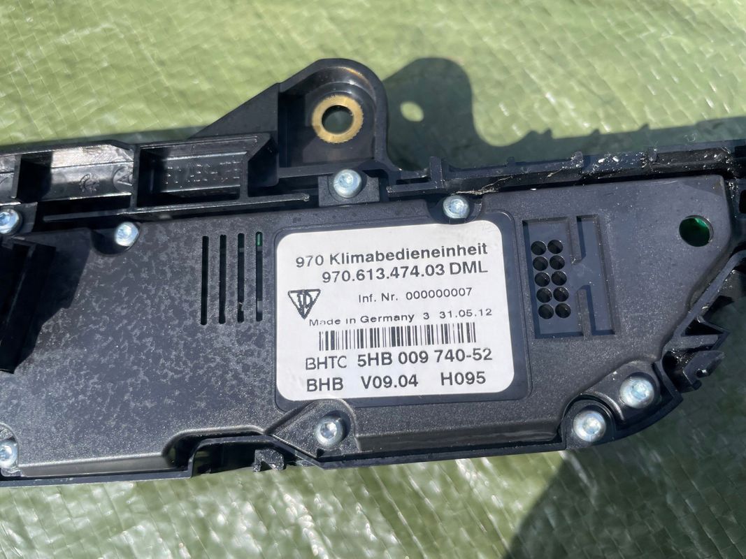 Porsche Panamera 970, 2012r Panel Sterowania Klimatyazcji Eu