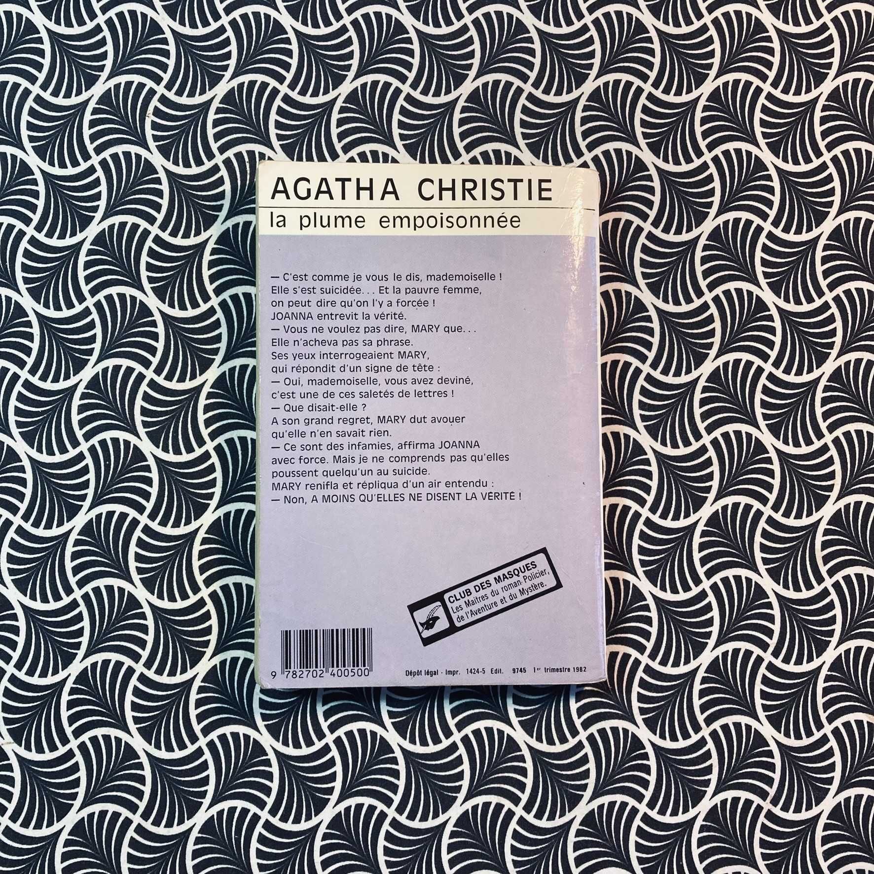 La Plume Empoisonnée - Agatha Christie