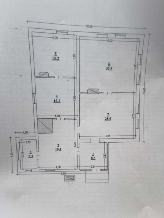 Дім с.Заріччя біля Овруча