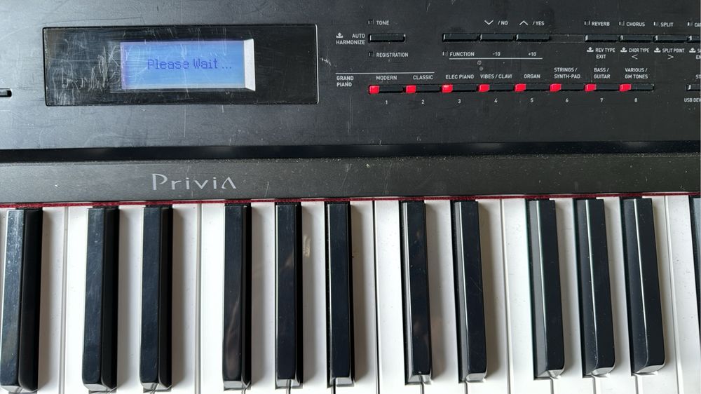 Casio Privia PX-330 Digital Piano oryginalne profesjonalne pianino