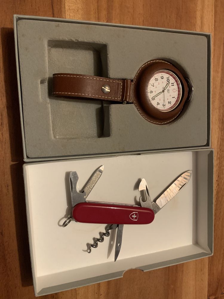 SwissArmy original , Relógio e Canivete
