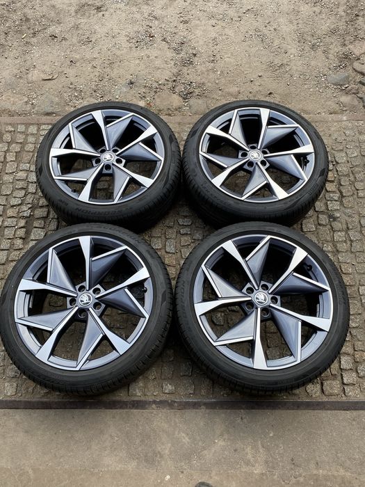 Oryginalne Koła Skoda Kodiaq RS, Enyaq 21” Opony Pirelli 23rok JakNowe
