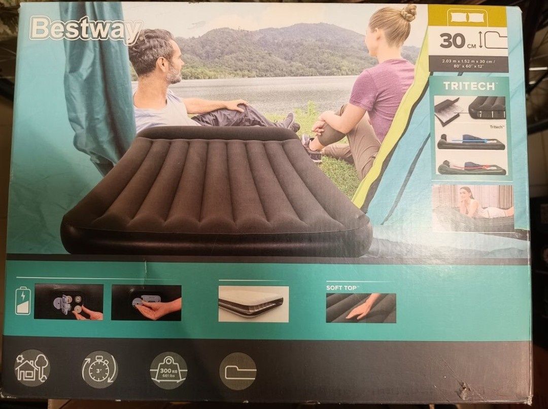 Materac dwuosobowy z pompką bestway nowy odbiór osobisty lub wysyłka