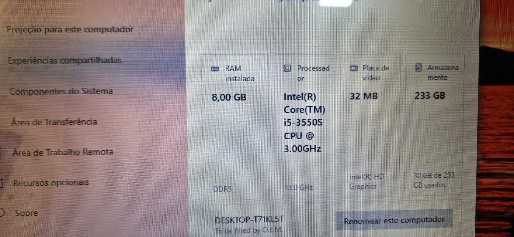POS monitor Tátil CPU i5  RAM8G | Win 10Pro | impressora térmica 80mm