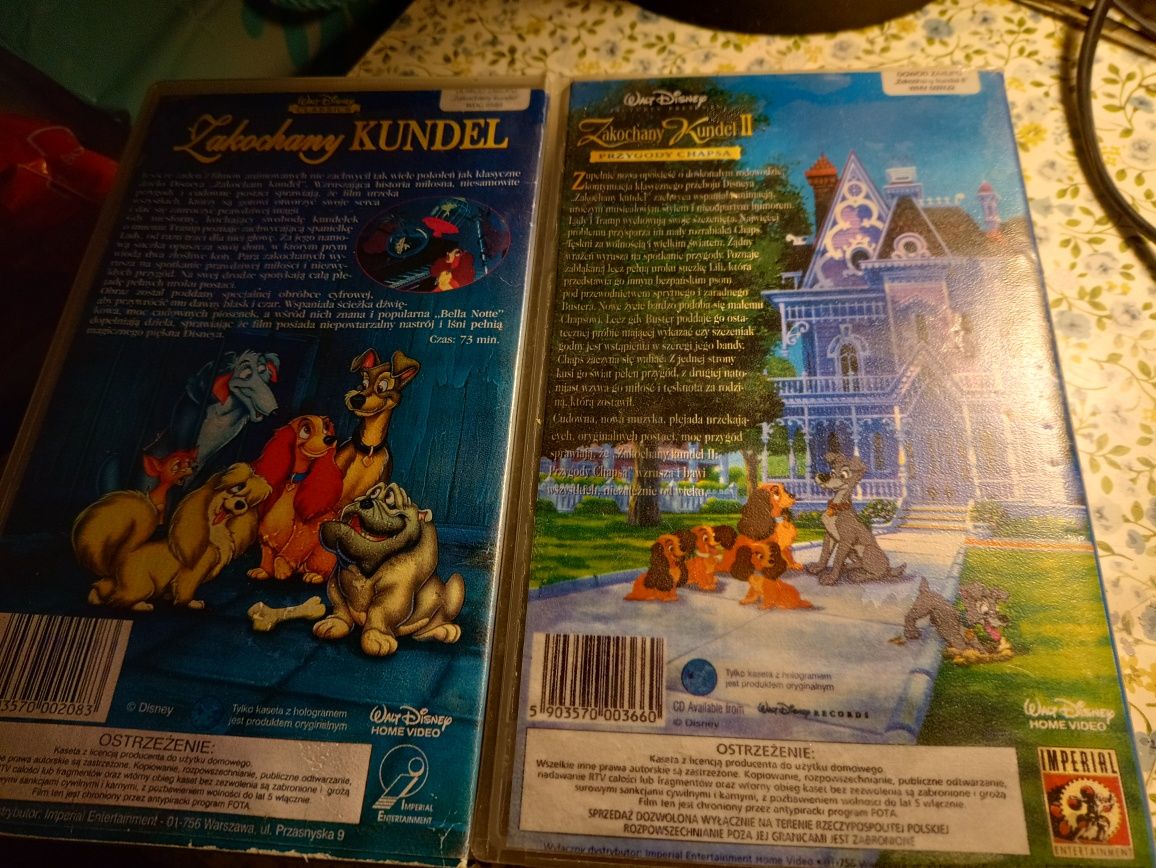 Walt Disney-Zakochany Kundel - film na vhs